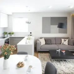 Jak urządzić małą kuchnię otwartą na salon: 10 sprytnych porad