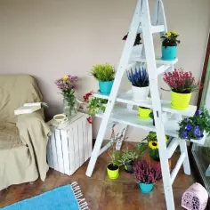 Jak zrobić kwietnik drewniany drabinkę: Prosty poradnik DIY