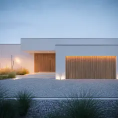 Dom parterowy z płaskim dachem: Nowoczesny design i korzyści
