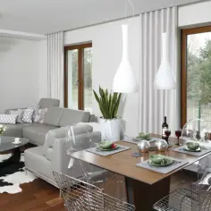 Jak urządzić salon z kuchnią: 10 pomysłów na otwartą przestrzeń