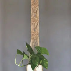 Jak zrobić kwietnik ze sznurka jutowego? Prosty tutorial DIY