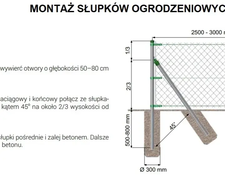 Ogrodzenie z siatki leśnej: Jak prawidłowo rozstawić słupki?